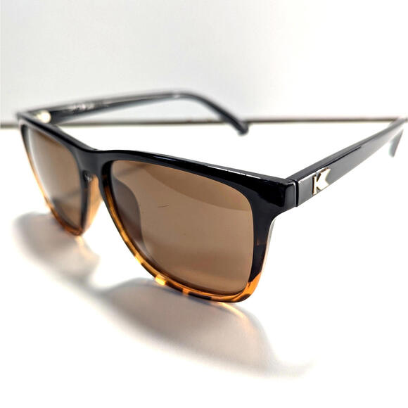 Knockaround Fast Lanes Sunglasses Tortoise Brown Black Eyewear Unisex Fashion - Picture 1 of 11